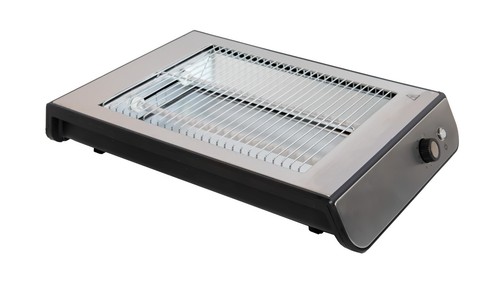 TOSTADORA ELECTRICA HORIZONTAL PLANO PLANA TOSTADOR 2 TUBOS 600W GARANTIA - Imagen 2 de 7
