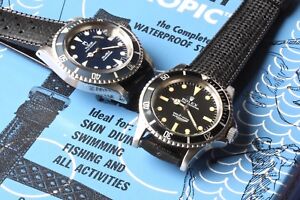 Swiss-Tropic-20mm-band-for-Rolex-Submariner-5513-original-1960s-70s-NOS-31-sold
