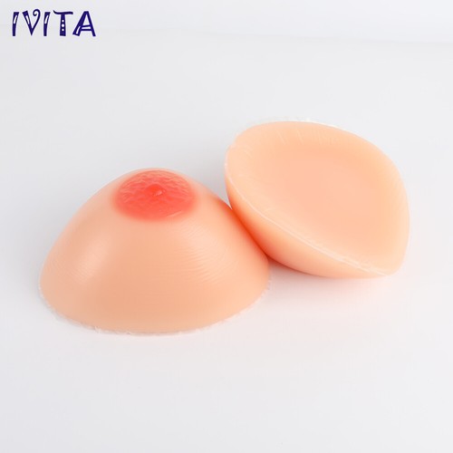 Triangle Silicone Breast Forms A-FF Cup Transgender Crossdresser Boobs Enhancers - Picture 36 of 54