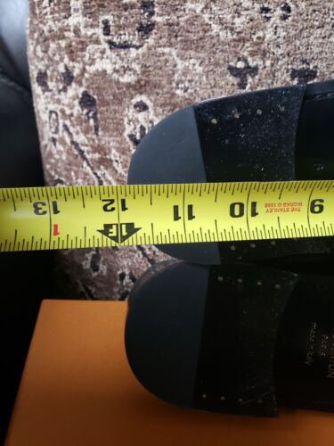 LOUIS VUITTON Penny Halbschuh schwarz weiches Leder Metall Logo 8 US/9-9,5 US $ 2.000 - Bild 20 von 20