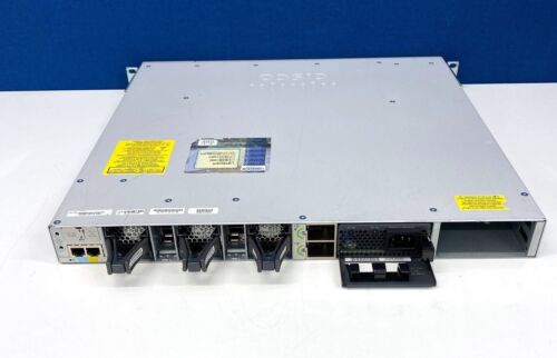 Cisco Catalyst C9300-24T-E 48 Port Network Switch with C9300-NM-4G SFP Module - Picture 4 of 4