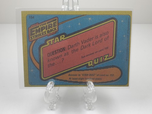 Topps 1980 Star Wars Empire Strikes Back Series 2 #154 Worried Droids on Hoth - Picture 2 of 2