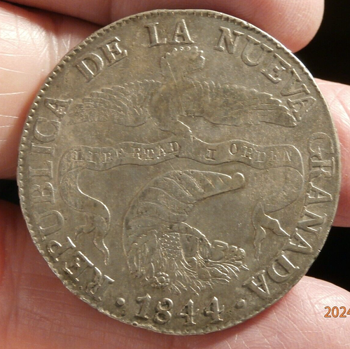 1844 KOLUMBIEN GRANADA BOGOTA 8 ECHTE SCHÖNE VZ S-583 - Bild 7 von 10