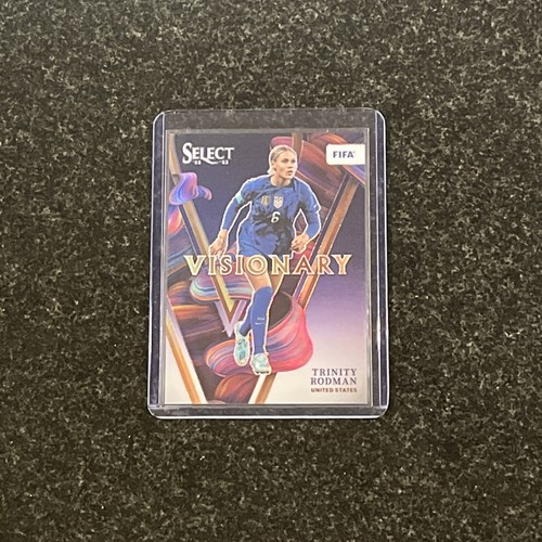 Trinity Rodman Visionary Panini Select FIFA 2022-23 United States No.14