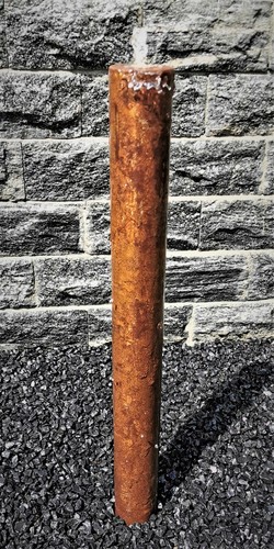 Säulenbrunnen 100 / 10 cm rund Cortenstahl Roststahl incl. LED Gartenbrunnen - Bild 1 von 2