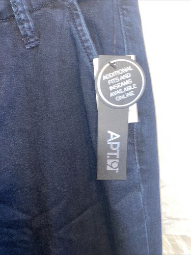 NWT!! APT. 9 Jeans size 6 Women Blue Wide Leg - Picture 2 of 7
