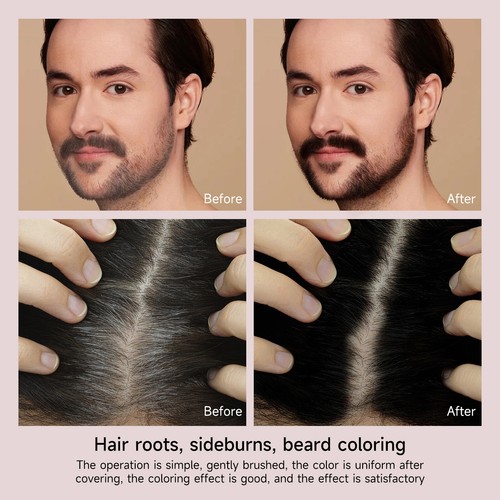 Unisex Women Men Hair Root Dye Stick Quick Hair Root Touch-up Hair Touch-up 1Pc - Picture 2 of 23