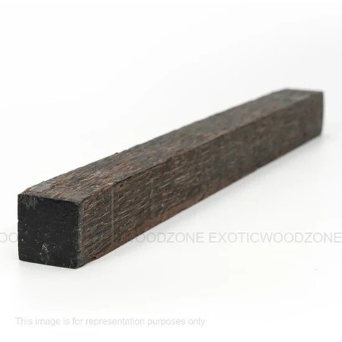 Black Palm Turning Wood Blank Spindle/HobbyWood/Pool Cue Square Wood Blank - Picture 5 of 5
