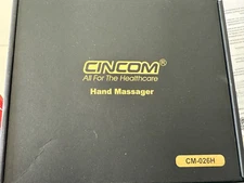Cincom Hand Massager w/Rechargeable Battery, Heat & Compression CM-026H White