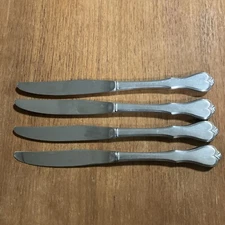 Oneida American Freedom 4 Dinner Knives Wm A Rogers Stainless Flatware