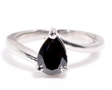 Black Onyx Ring 925 Sterling Silver Ring For Women Mother Ring Personalize Gift