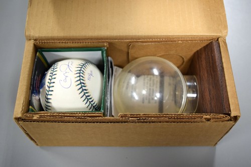 Cal Ripken Jr. Signed "MVP" 2001 All Star Game Logo Baseball Autograph LE /2001 - Picture 3 of 4