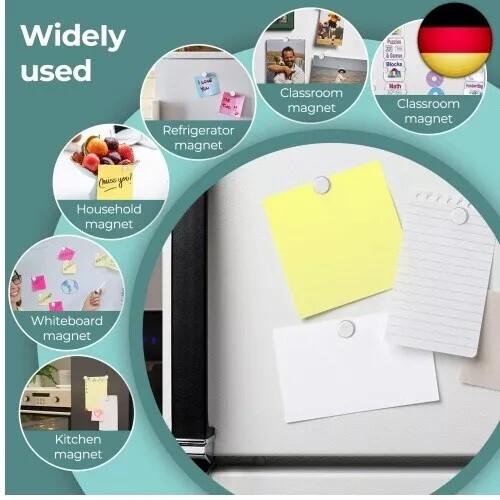 Sapphome Neodym Magnete,60 Pcs 6x3mm Extra Stark,Kleine,Mini Magnete für - Bild 5 von 7