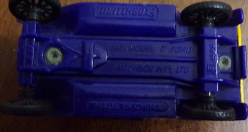 Matchbox, 1921 Model T Ford, 1989, Yellow - Picture 5 of 5
