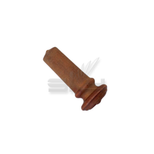 Neu Jujubewood Violine Teile Set 4/4 Drache Saitenhalter Endstift Wirbel Kinnstütze (#5) - Bild 4 von 5