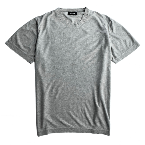 NAADAM CASHMERE JERSEY KNIT T-SHIRT