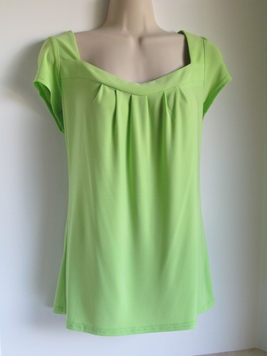 WRAPPER Women's Sz M Shirt Top Open-Back Blouse w/Laces Show off Summer Tan! NWT - Picture 2 of 12
