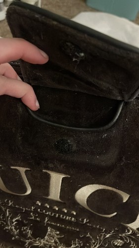 VINTAGE JUICY COUTURE VELOUR Y2K COMPUTER CASE - 第 3/7 張圖片