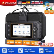 FOXWELL NT650 Pro Wireless OBD2 Automotive Scanner SAS A/F OIL EPB BRT TPS 26+