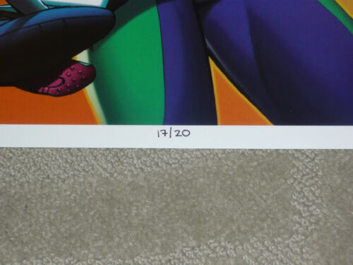 2014 SDCC DANGER GIRL IMPRESIÓN ARTÍSTICA FIRMADA POR ALE GARZA 11 1/2 x 16 3/4 LE #'d xx/20 - Imagen 2 de 2