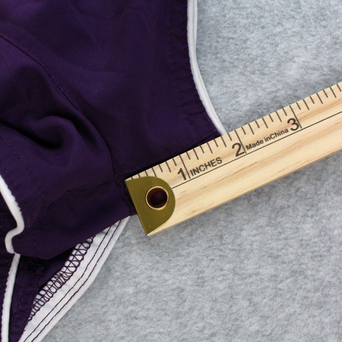 Xhilaration Shorts Women's Size S Purple Polka Dot Elastic Waist Pull-on - Picture 5 of 8