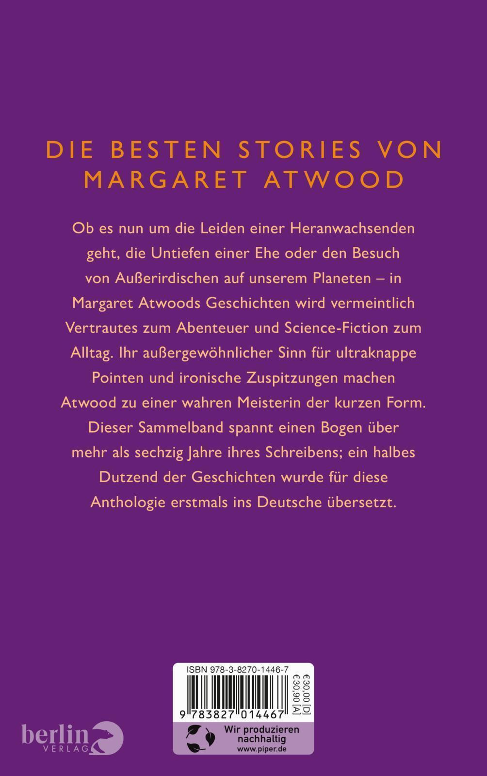 Thumbnail - Die Kunst Des Kochens Und Auftragens Margaret Atwood Buch 352 S.