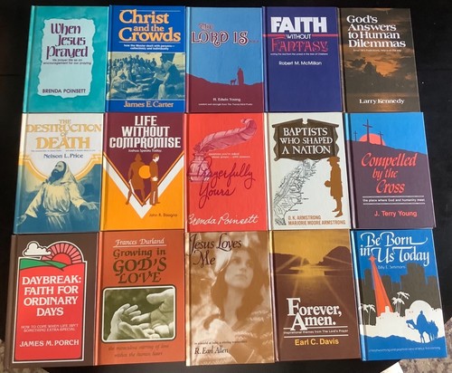 Set 46 Vintage Broadman Press Baptist christliche Theologie Bücher 1970er & 1980er Jahre - Bild 3 von 7