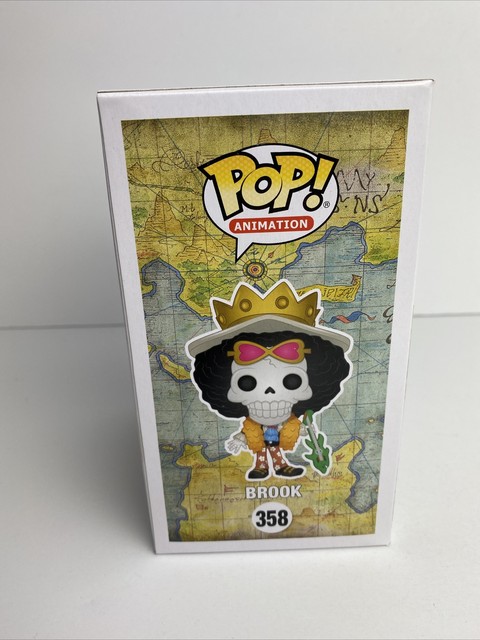 FUNKO POP ONE PIECE BROOK #358 2018 FALL CONVENTION EXCLUSIVE NEW | eBay