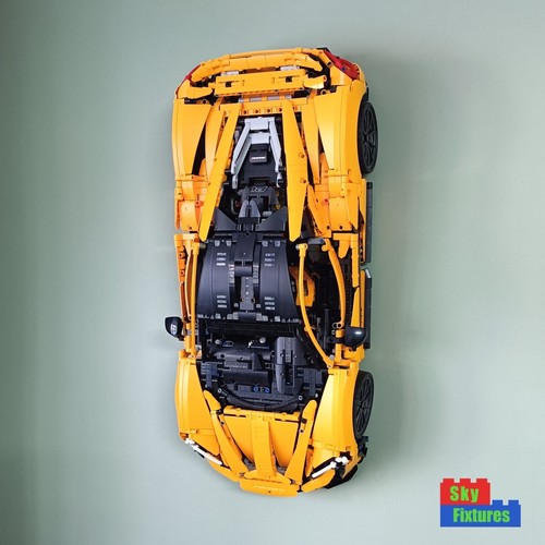 Wall mount for Lego McLaren Ferrari Lamborghini Porsche Red Bull Mercedes Ford - Picture 20 of 104
