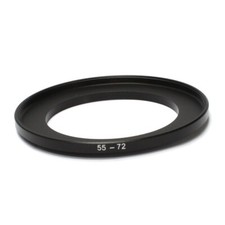 55mm to 72mm Step-Up Lens Filter Ring Adapter