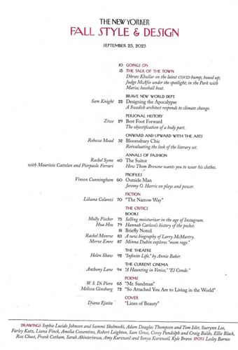 New Yorker Magazine Swedish Architect Climate Change Body Part Objectification - Picture 2 of 12