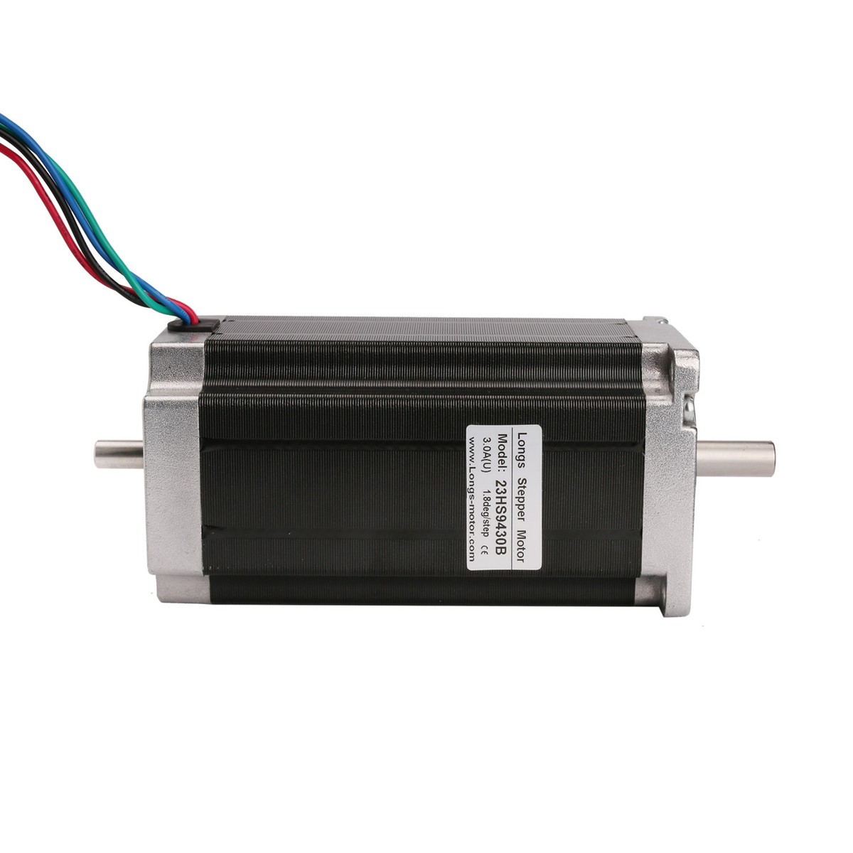 NoahWA M1934＋南部 Nema23 stepper motor 425oz.in 23HS9430B,4leads,3A,dual shaft,112mm
