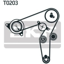 SKF Zahnriemensatz für Alfa Romeo 147 937 1.9 JTDM 16V 156 Sportwagon 932_ 2.4