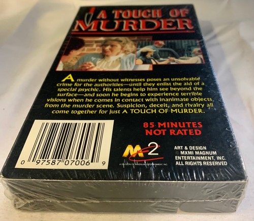 A Touch Of Murder VHS NEW SEALED HORROR 1989 Magnum Entertainment GRADE IT - Picture 8 of 8