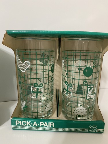 Vintage Nadir Brasilien Weihnachten Pick-a-Pair Becher - Bild 2 von 5