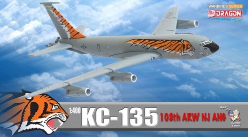 Dragon Warbirds 56278 KC-135 108TH ARW NJ ANG TIGER MEET aircraft model 1:400 - Picture 1 of 3