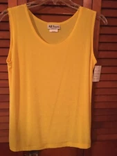 Canary Yellow Wide Strap Shell Size Medium