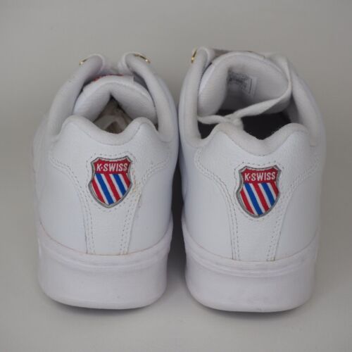 🚨 Tenis blancos para mujer K-Swiss Elston Classic Low 9440113 talla 7,5 - Imagen 5 de 12