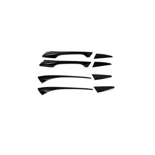 Carbon Fiber Side Exterior Door Handle Bowl Trim For Acura TLX 2015-2022 8PCS - Picture 8 of 8