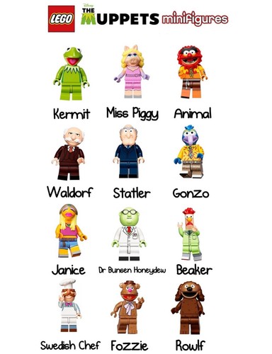 Lego Minifigures The Muppets Gonzo Sealed Ships In Box - Picture 6 of 8