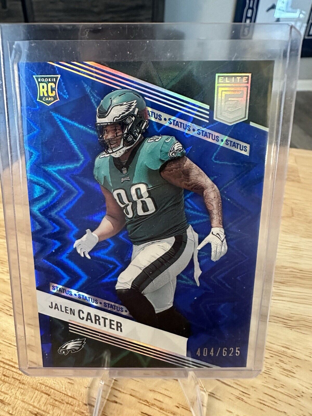 2023 Panini Donruss Elite - Rookies #148 Jalen Carter /625 Blue Status Rc