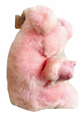 NWT Soft Touch Toys Pink Plush Pig 10” Seated Stuffed Animal Toy Soft Cuddley - Picture 3 of 8