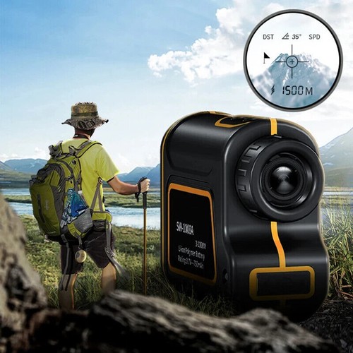 Golf Laser Rangefinder Laser Distance Meter Telescope Rechargeable 600-1500M - Bild 5 von 9