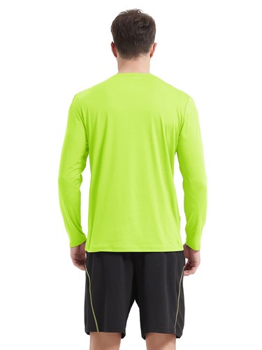 UPF 50+ Men's Sun Protection T-Shirts Long Sleeve Running Fishing Shirts Shirts - Picture 76 of 84