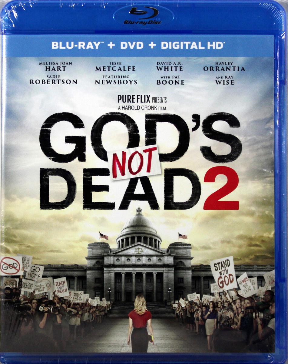 God's Not Dead 2 -NEW BLU-RAY, DVD, Digital HD Christian