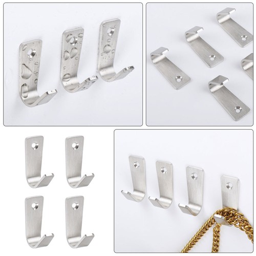 4 Pcs Wall Hangers Coat Wall Hooks Single Coat Hook Black Coat Hooks - Picture 12 of 12