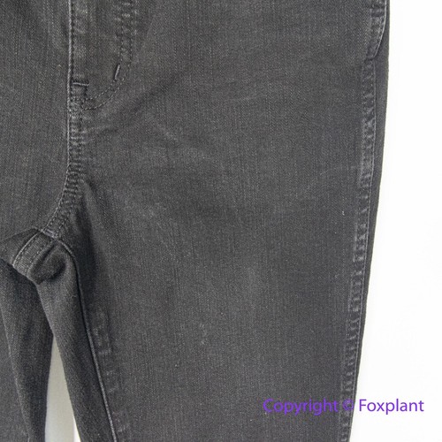 Madewell Jeans skinny a vita alta 10" in nero lavaggio antigelo, 26 - Foto 8 di 17