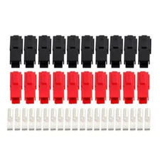 10 Pairs 30 Amp Plugs Compatible with Anderson Powerpole Connectors 30A Adapter
