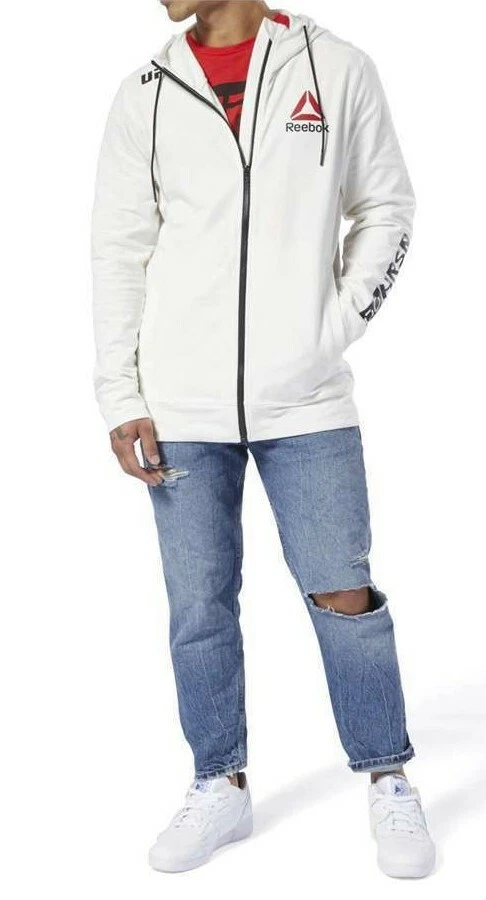 Reebok ufc zip up hoodie new arrivals