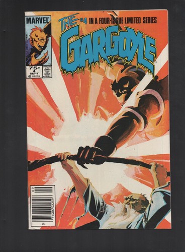 Cómic Marvel Comics Gárgola septiembre 1985 VOL# 1 NO# 4 - Imagen 1 de 2